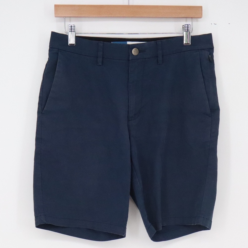 Old Navy Shorts Mens 30 Ultimate Tech Slim Navy Blue Built-In Flex Excellent